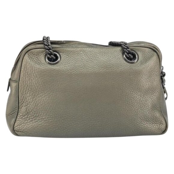 GUCCI Chain Shoulder Bag Leather Gold Tone 308983 Auth ka653 - Picture 3 of 16